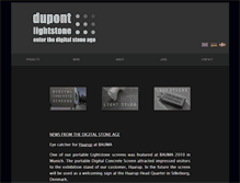 Tablet Screenshot of dupontlightstone.com